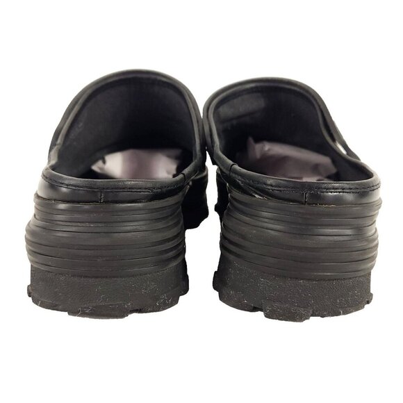 Camper Lab Traktori Leather Clogs Size 46 US 13 Mens Black CamperLab $315 - Picture 6 of 16